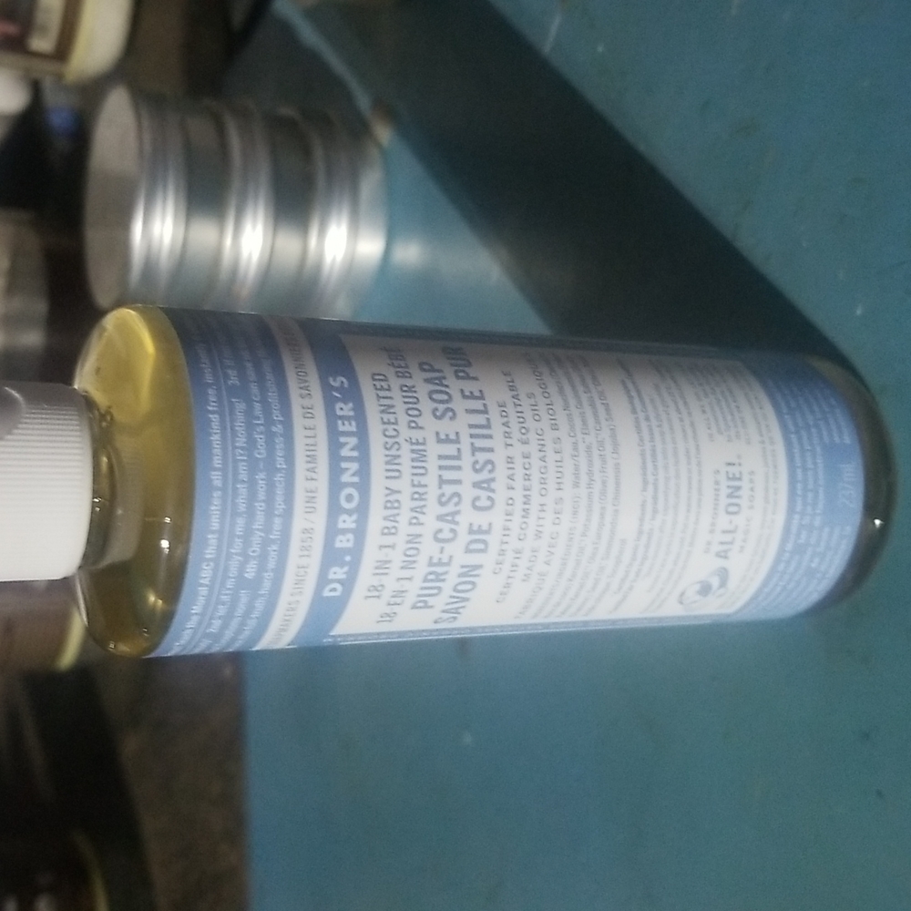 Dr bronners baby unscented soap